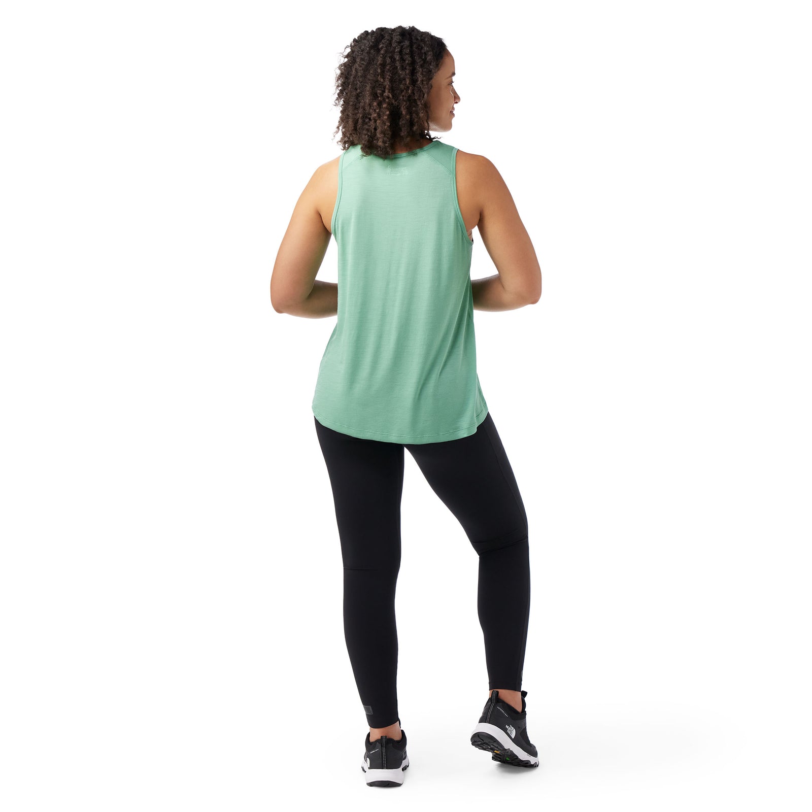 Women's Active Ultralite High Neck Tank Burnt Sienna - ver - 2