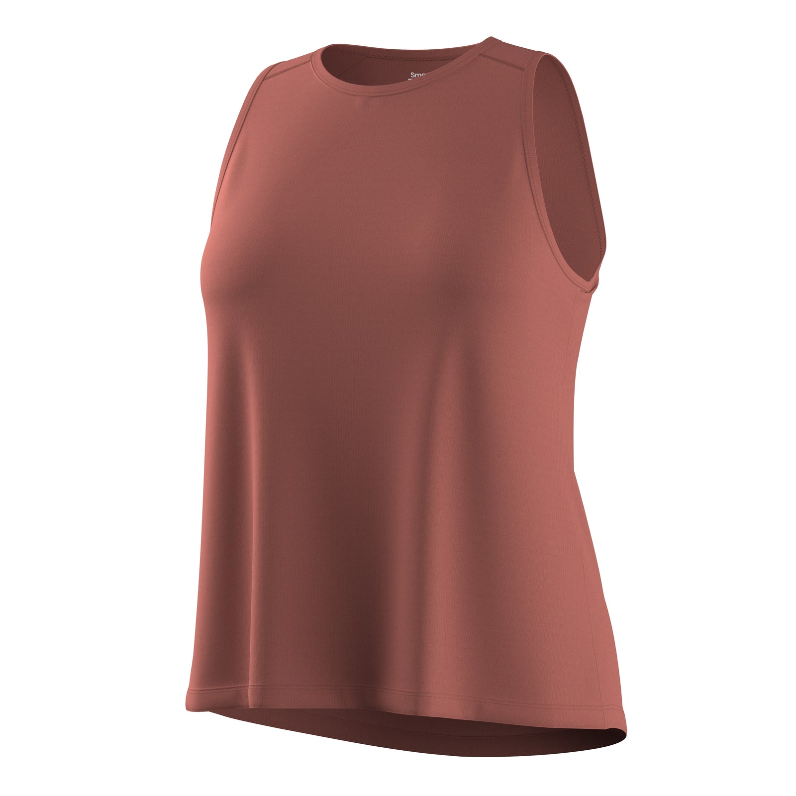 Women's Active Ultralite High Neck Tank Burnt Sienna - ver - 3