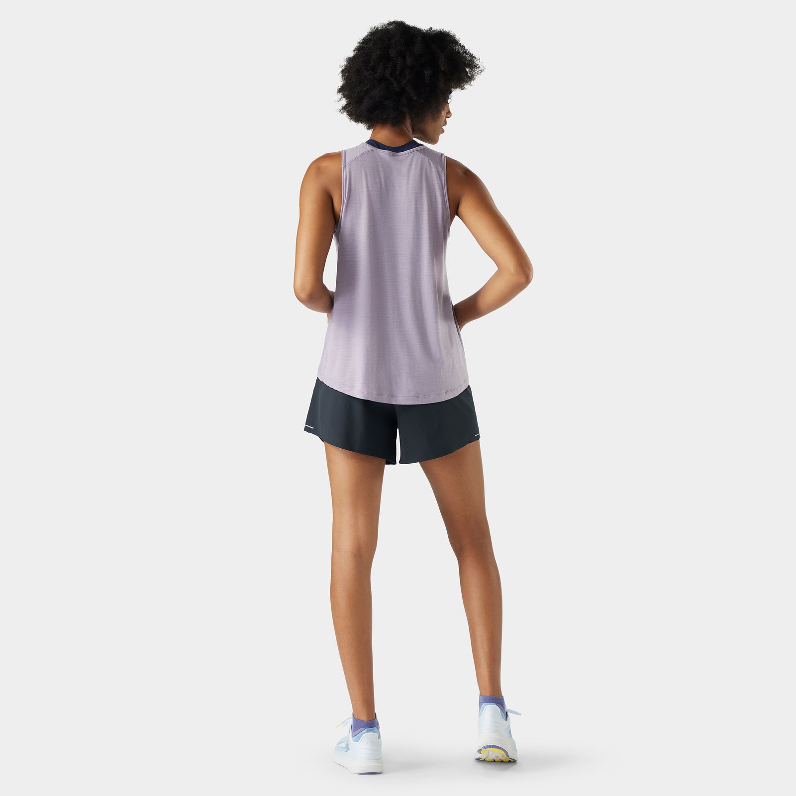Women's Active Ultralite High Neck Tank Burnt Sienna - ver - 2