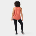 Women's Active Mesh High Neck Tank Coral Reef - ver - 2