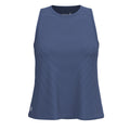 Women's Active Mesh High Neck Tank Black - ver - 4