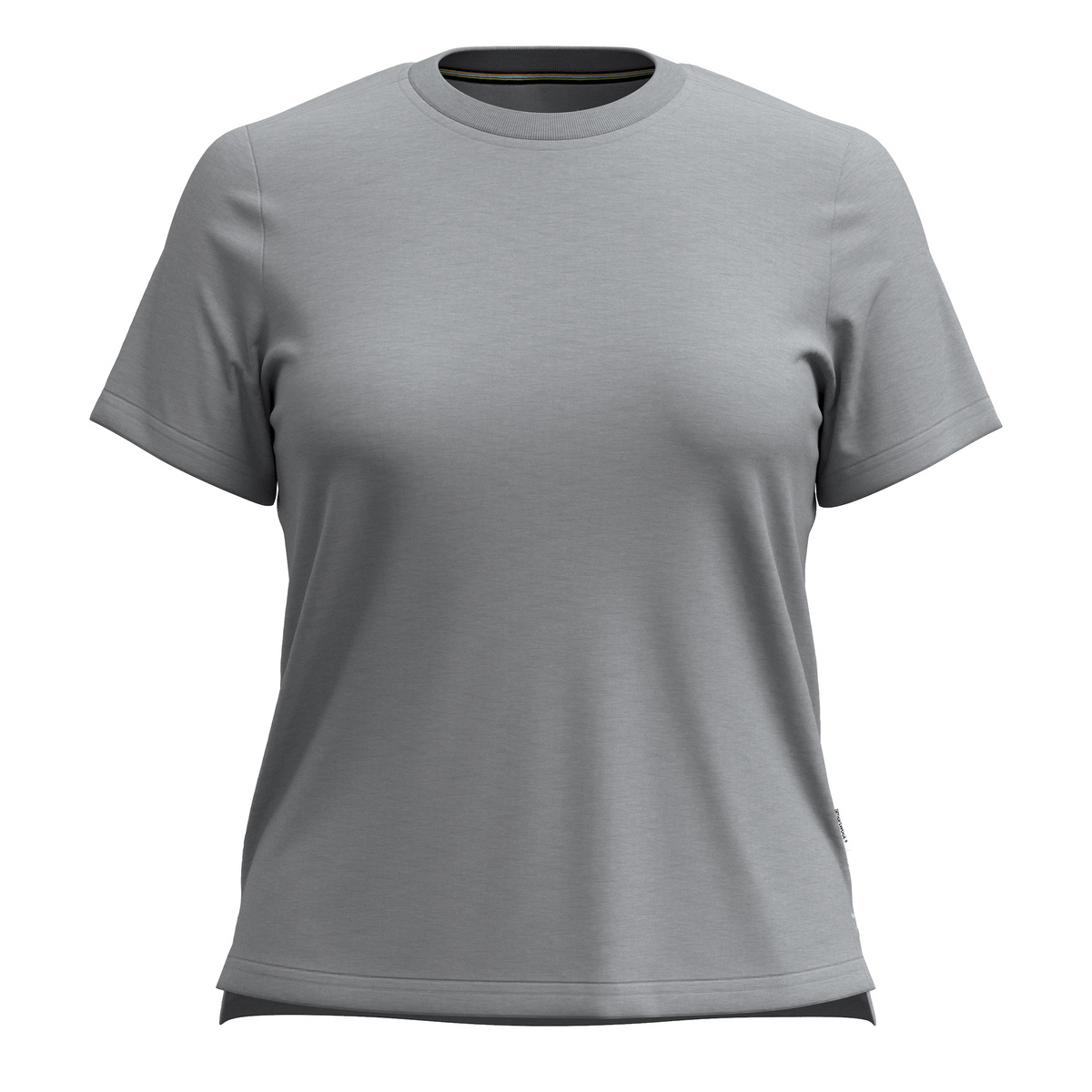 Women's Perfect Crew Short Sleeve Tee Light Gray Heather - 3