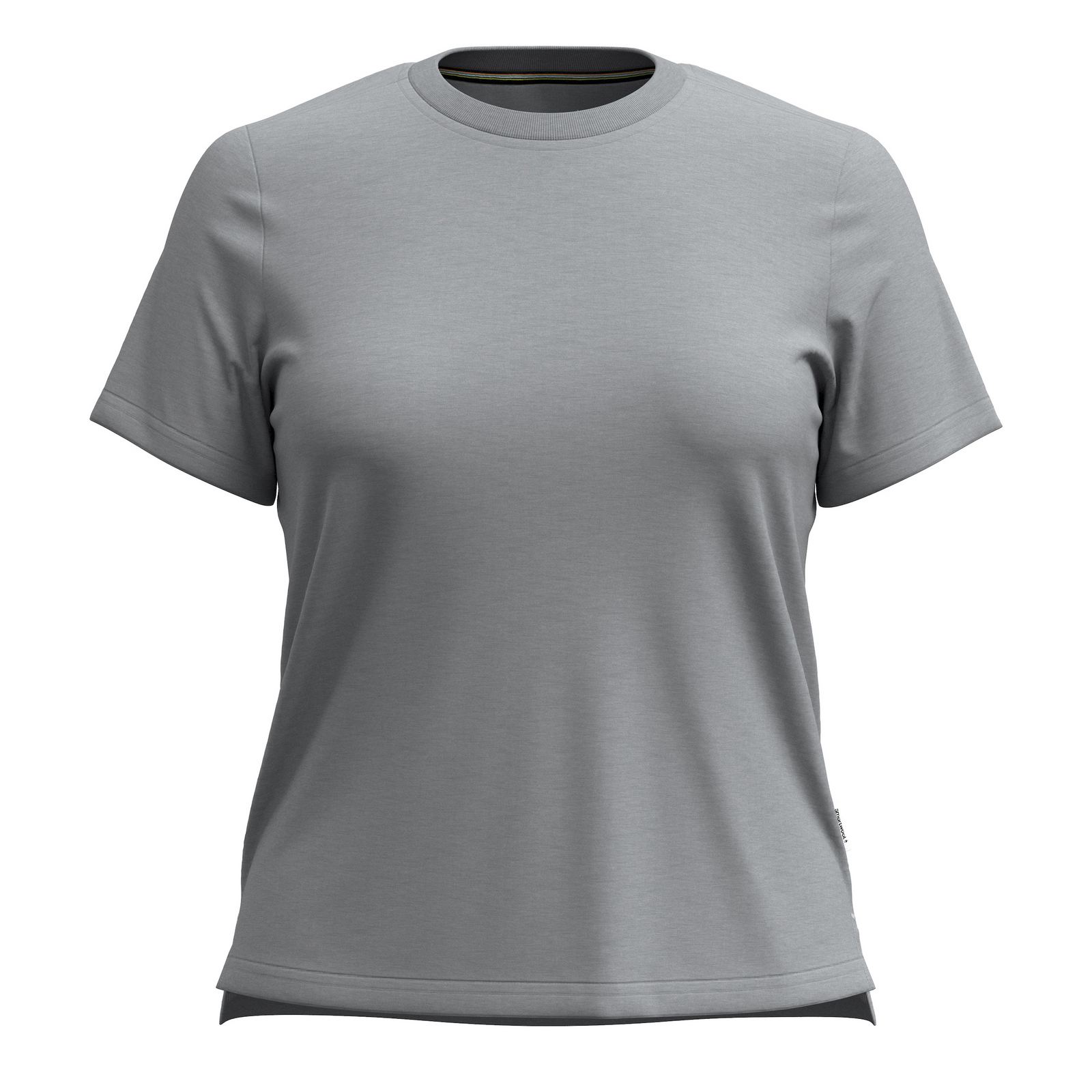 Women's Perfect Crew Short Sleeve Tee Light Gray Heather - ver - 3