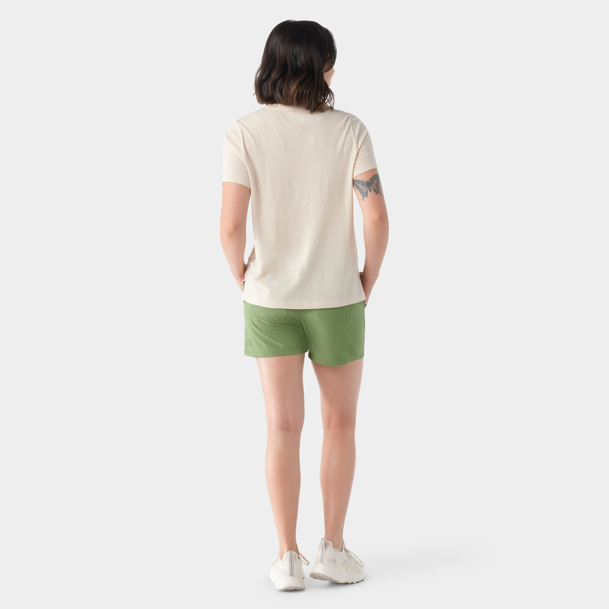 Women's Perfect Crew Short Sleeve Tee Almond - 2