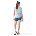 Women's Perfect Crew Short Sleeve Tee Light Gray Heather - ver - 2
