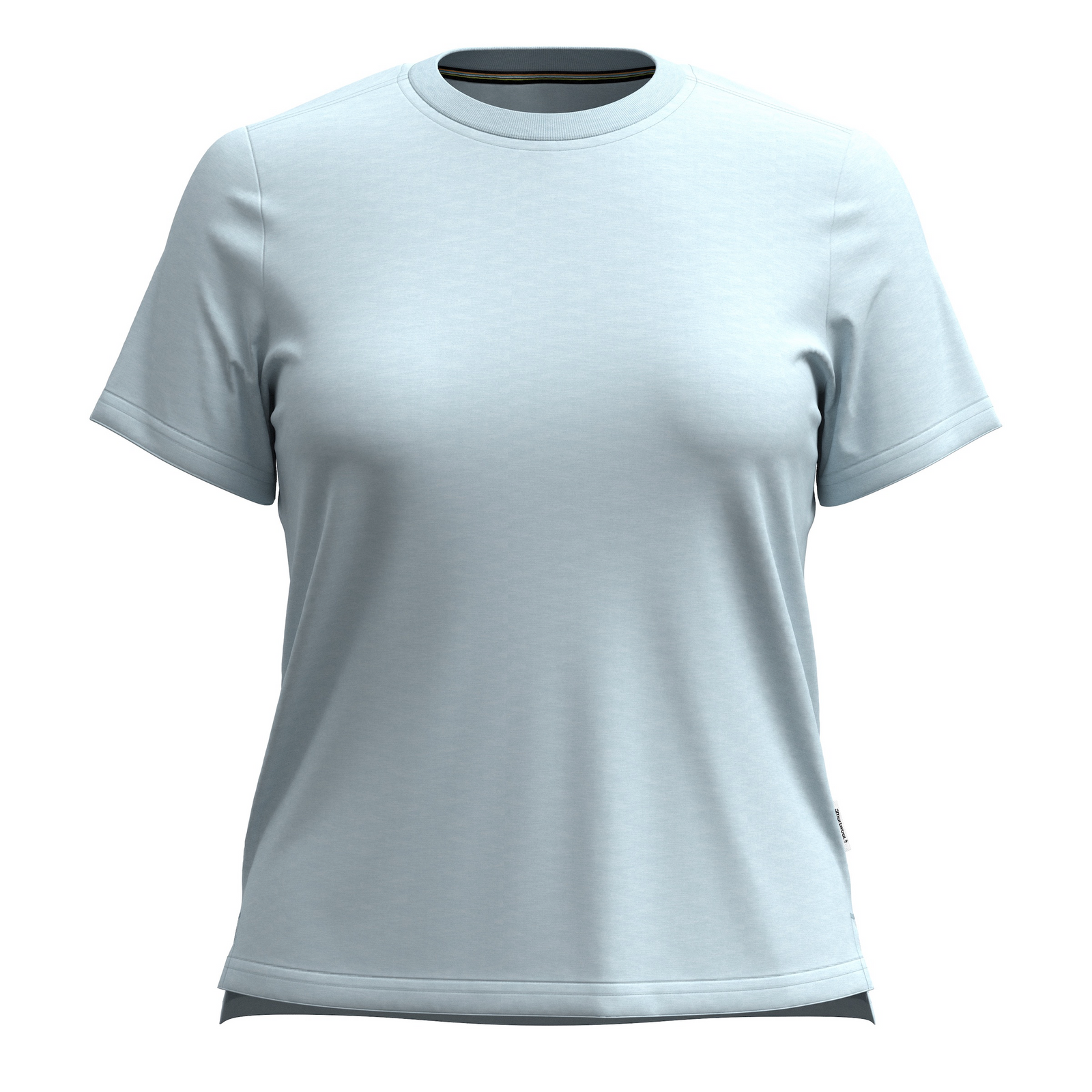 Women's Perfect Crew Short Sleeve Tee Light Gray Heather - ver - 3