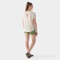 Women's Short Sleeve Swing Top Black - ver - 2
