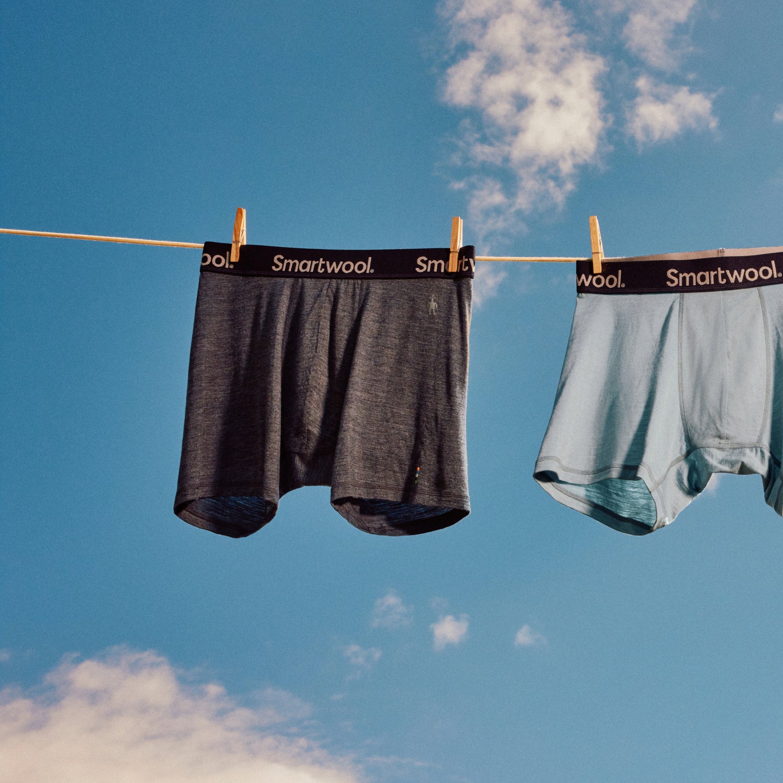 Men's Everyday Merino Boxer Brief Dusty Teal - ver - 3