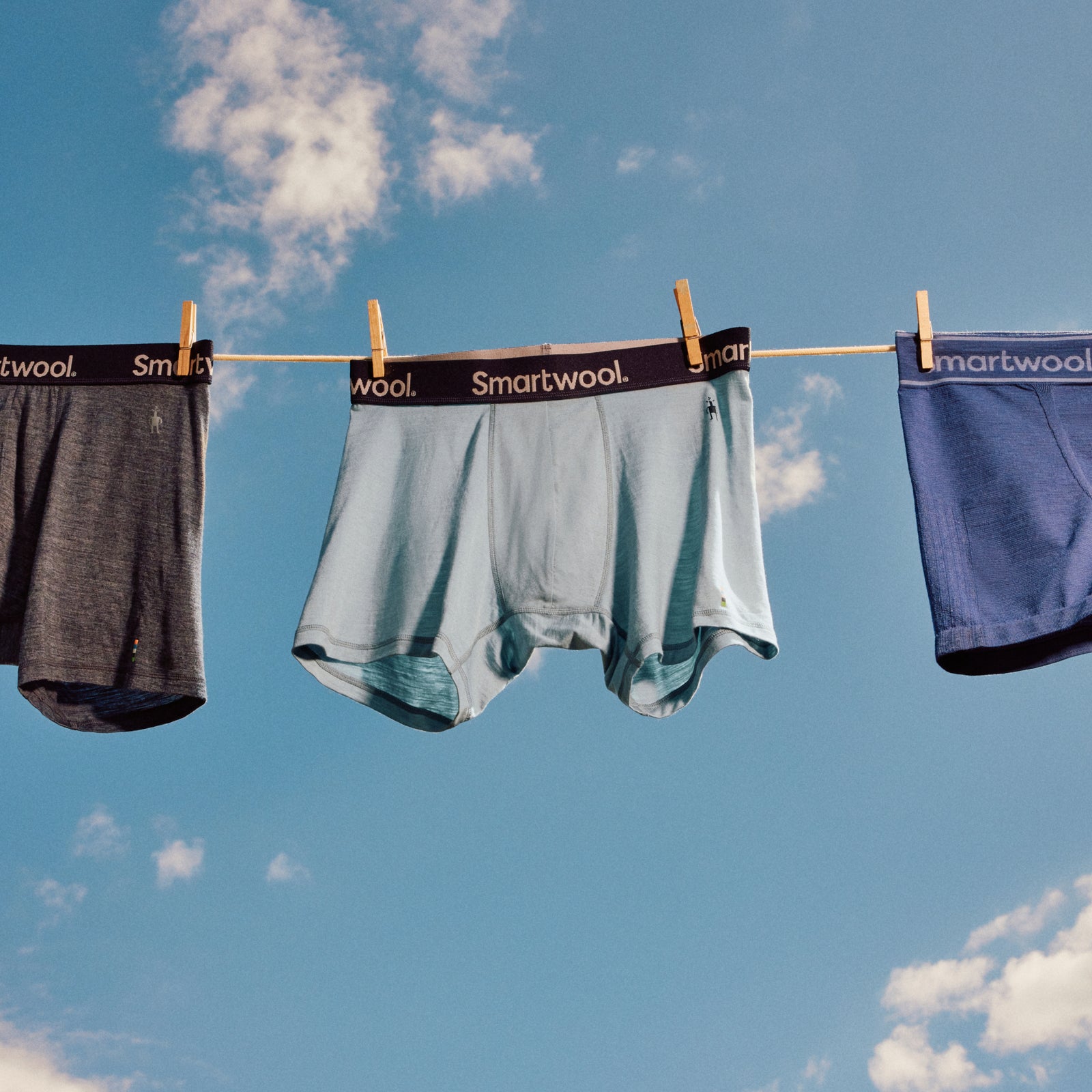 Men's Everyday Merino Boxer Brief Dusty Teal - ver - 3