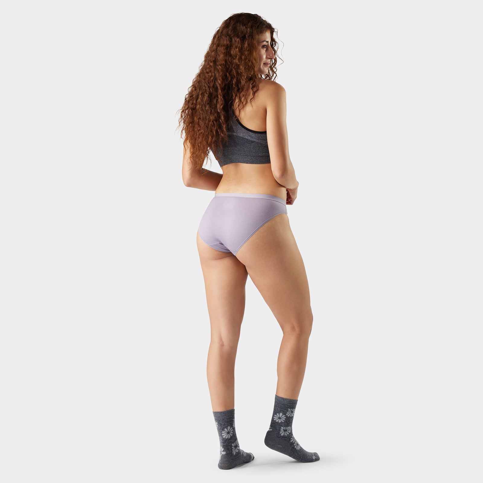 Women's Everyday Merino Bikini Purple Storm - ver - 2