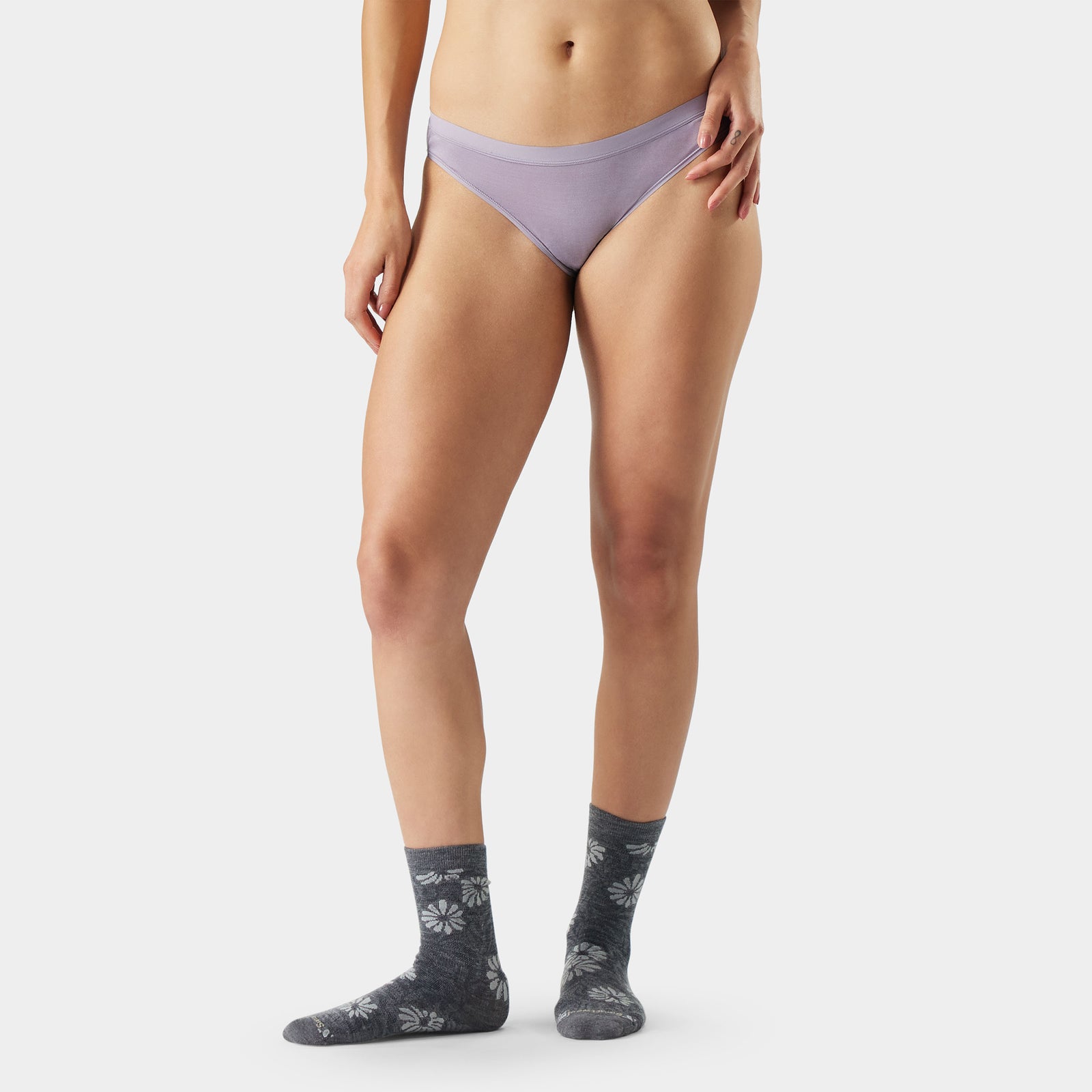 Women's Everyday Merino Bikini Purple Storm - ver - 1