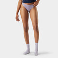 Women's Everyday Merino Thong Purple Storm - ver - 1