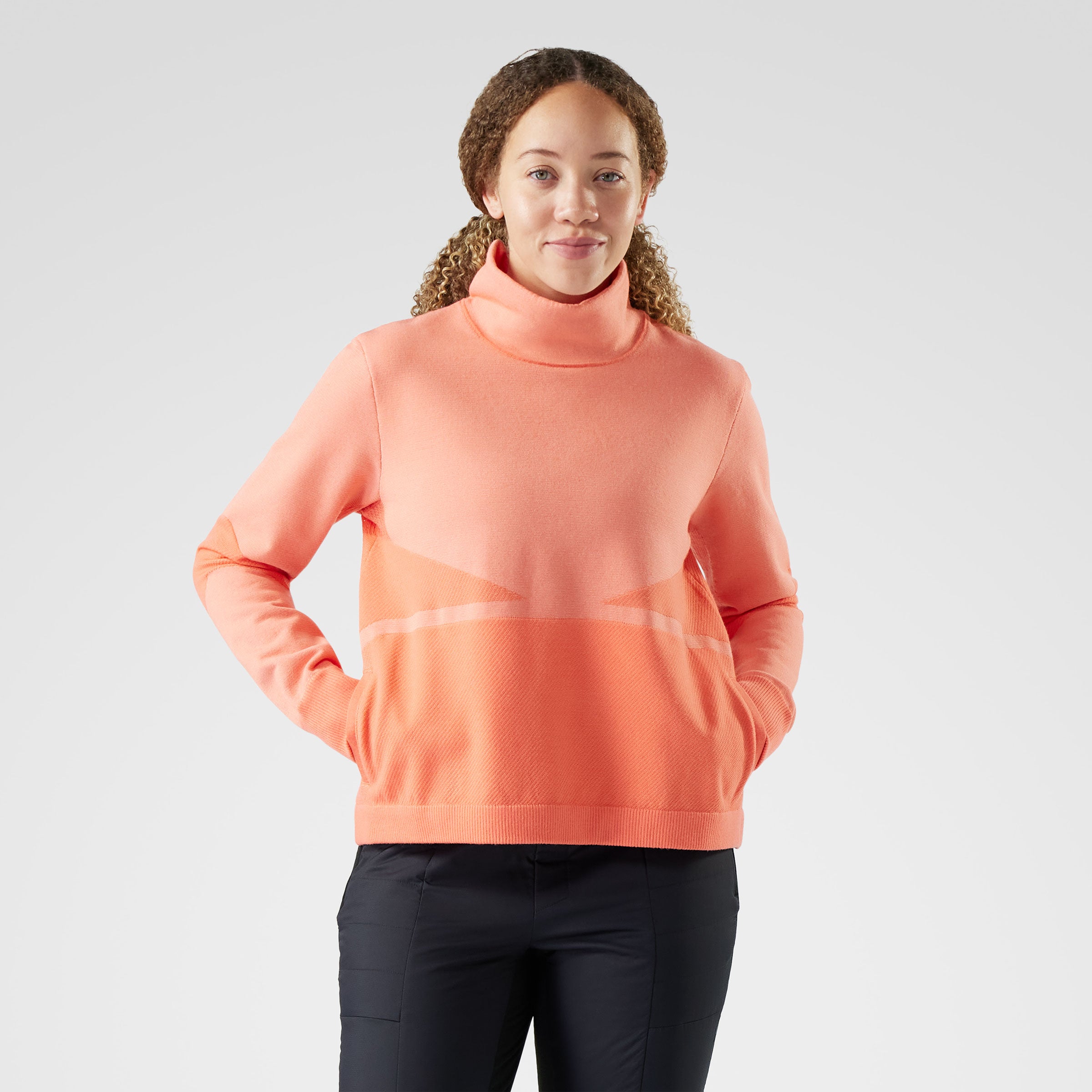 Women's Intraknit™ Alpine Pullover - Coral Reef