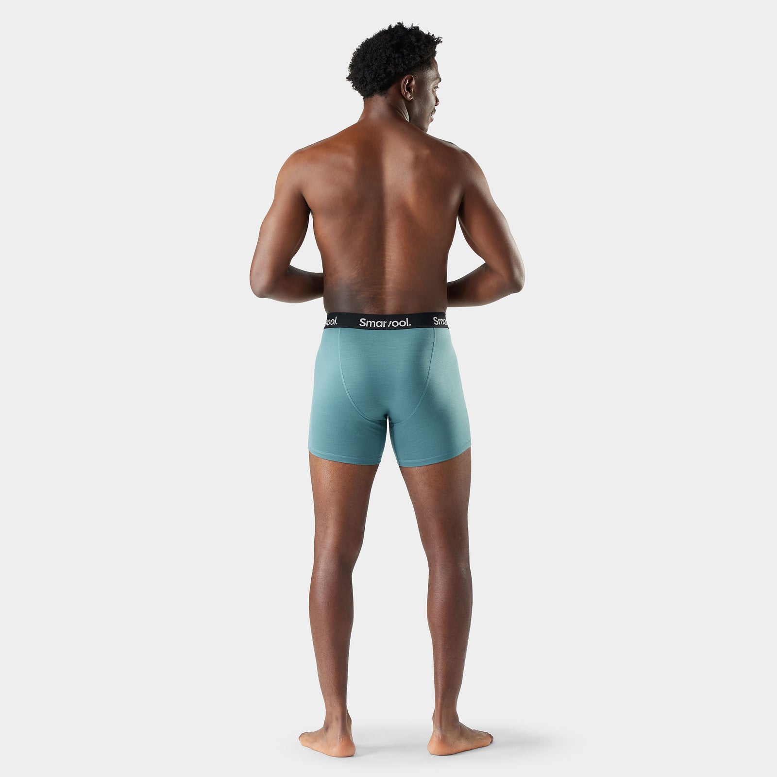 Men's Everyday Merino Boxer Brief Boxed Dusty Teal - ver - 2