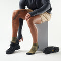 Hike Ankle Socks Winter Moss - ver - 2