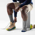 Hike Crew Socks Fossil - ver - 2