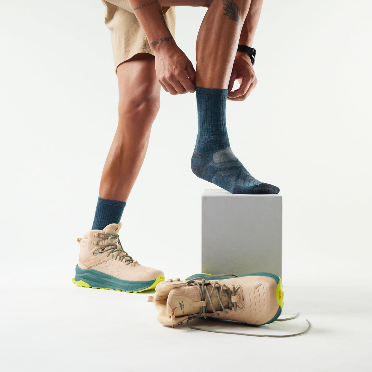 Hike Crew Socks Twilight Blue - 2