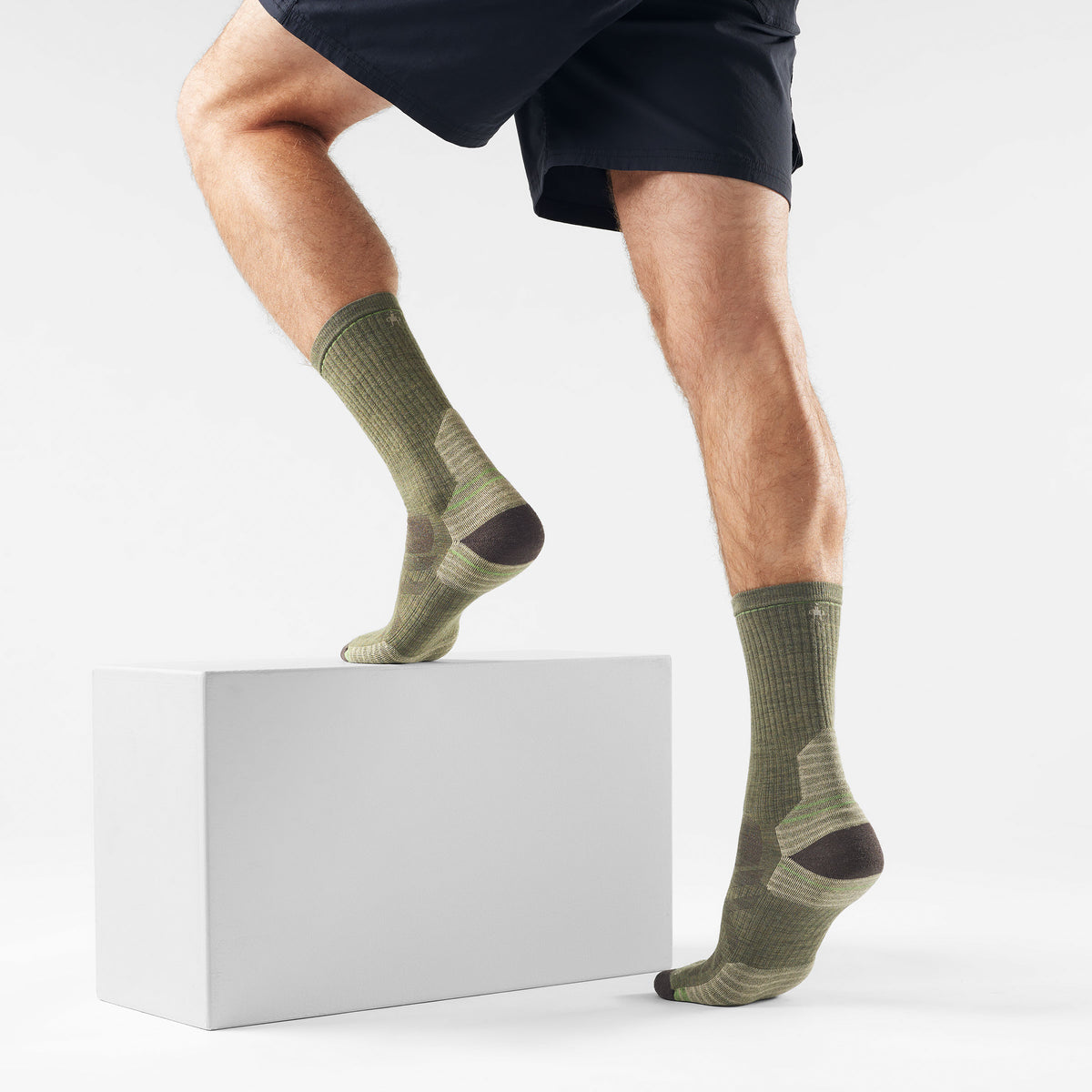 Hike Crew Socks Winter Moss - 2