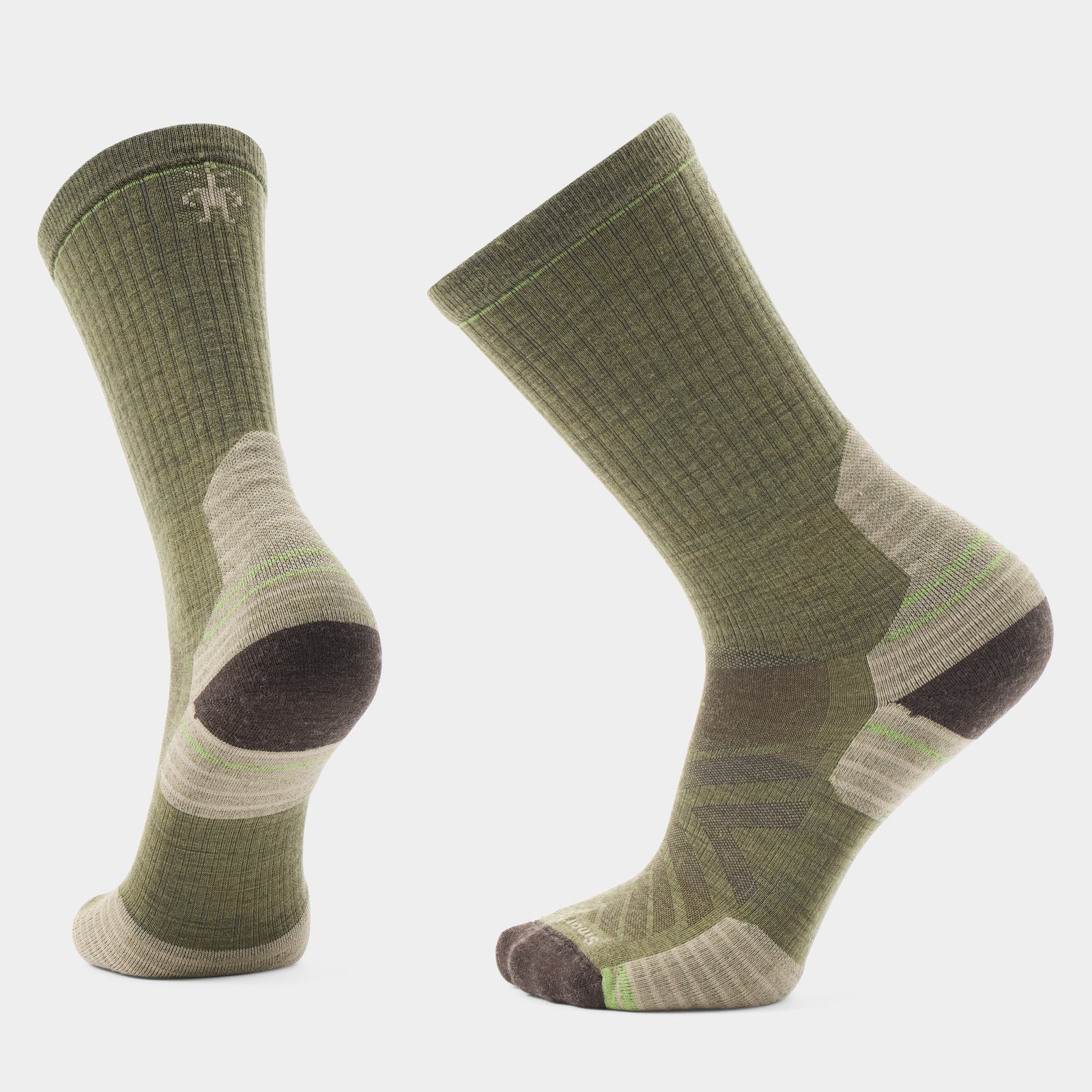 Hike Crew Socks Winter Moss - ver - 1