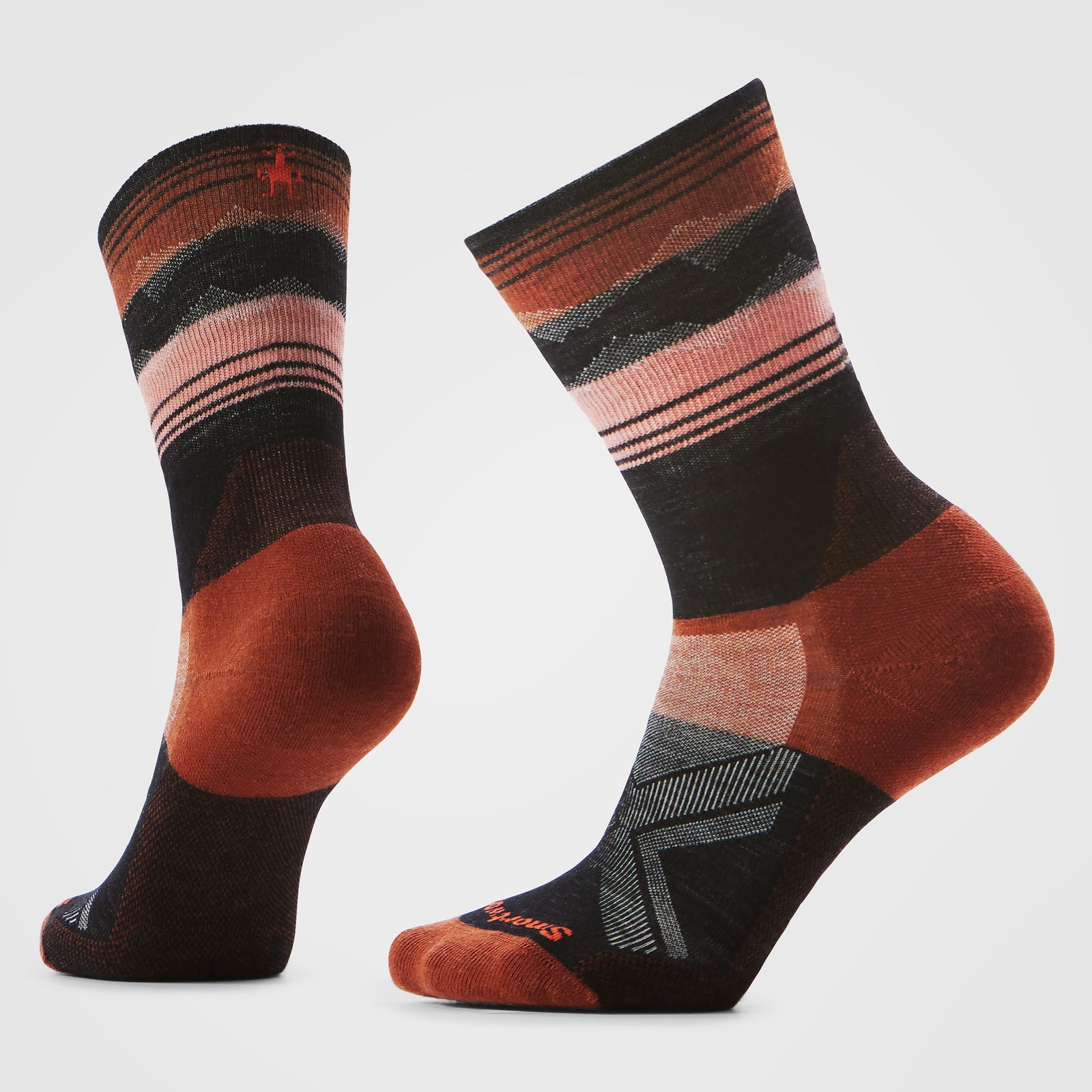 Women's Bike Cold Weather Crew Socks Black - ver - 1