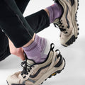 Women's Hike Ankle Socks Purple Dawn - ver - 2