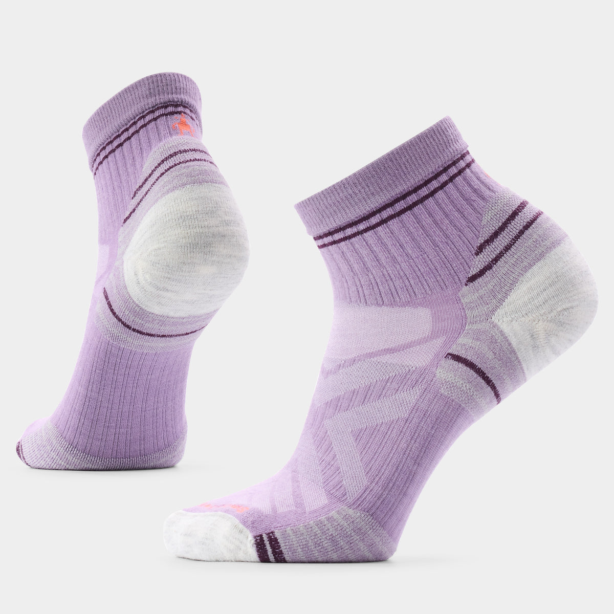 Women's Hike Ankle Socks Purple Dawn - 1