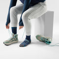 Women's Hike Crew Socks Deep Navy - ver - 2