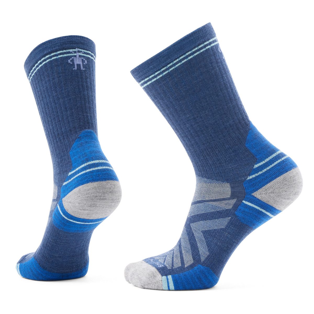 Women's Hike Crew Socks Medium Gray - ver - 1