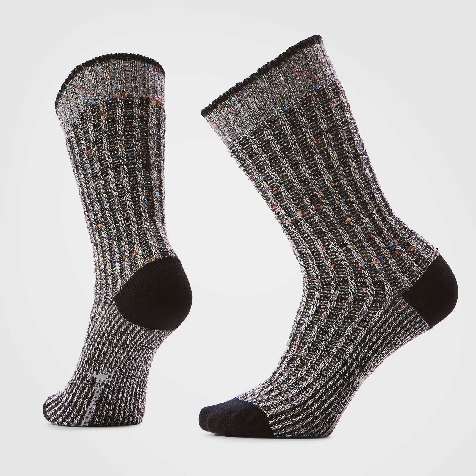 Women's Everyday Cozy Waffle Press Crew Socks Chalk Violet - ver - 1