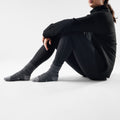 Women's Everyday Cozy Digi-Tick Crew Socks Frosty Green - ver - 2