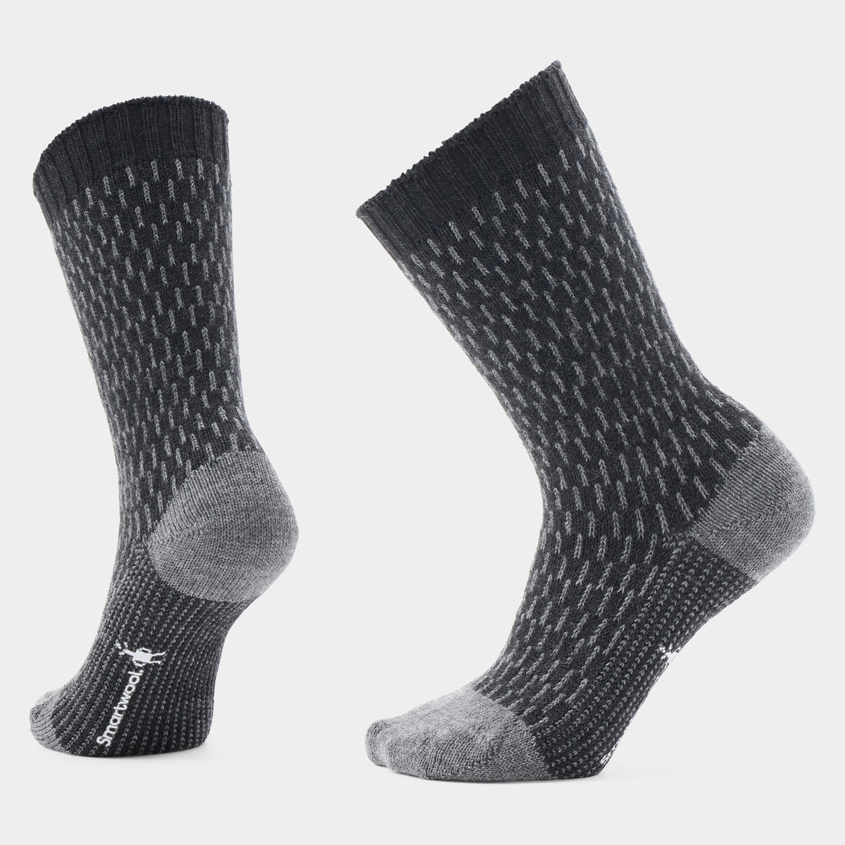 Women's Everyday Cozy Digi-Tick Crew Socks Frosty Green - ver - 1