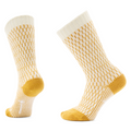 Women's Everyday Cozy Digi-Tick Crew Socks Deep Navy - ver - 1