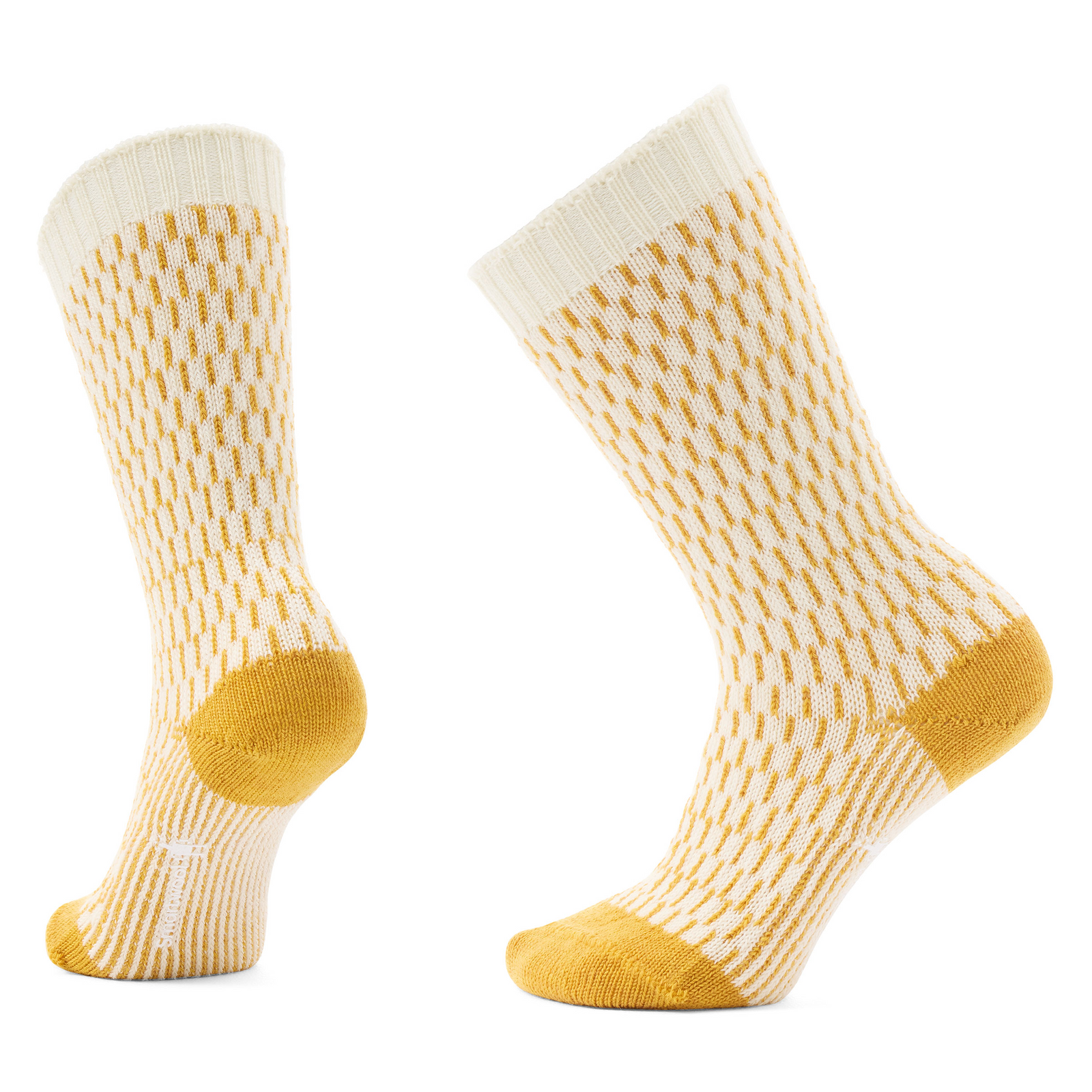 Women's Everyday Cozy Digi-Tick Crew Socks Deep Navy - ver - 1