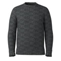 Men's Heavy Crew Sweater Deep Navy Heather - ver - 3