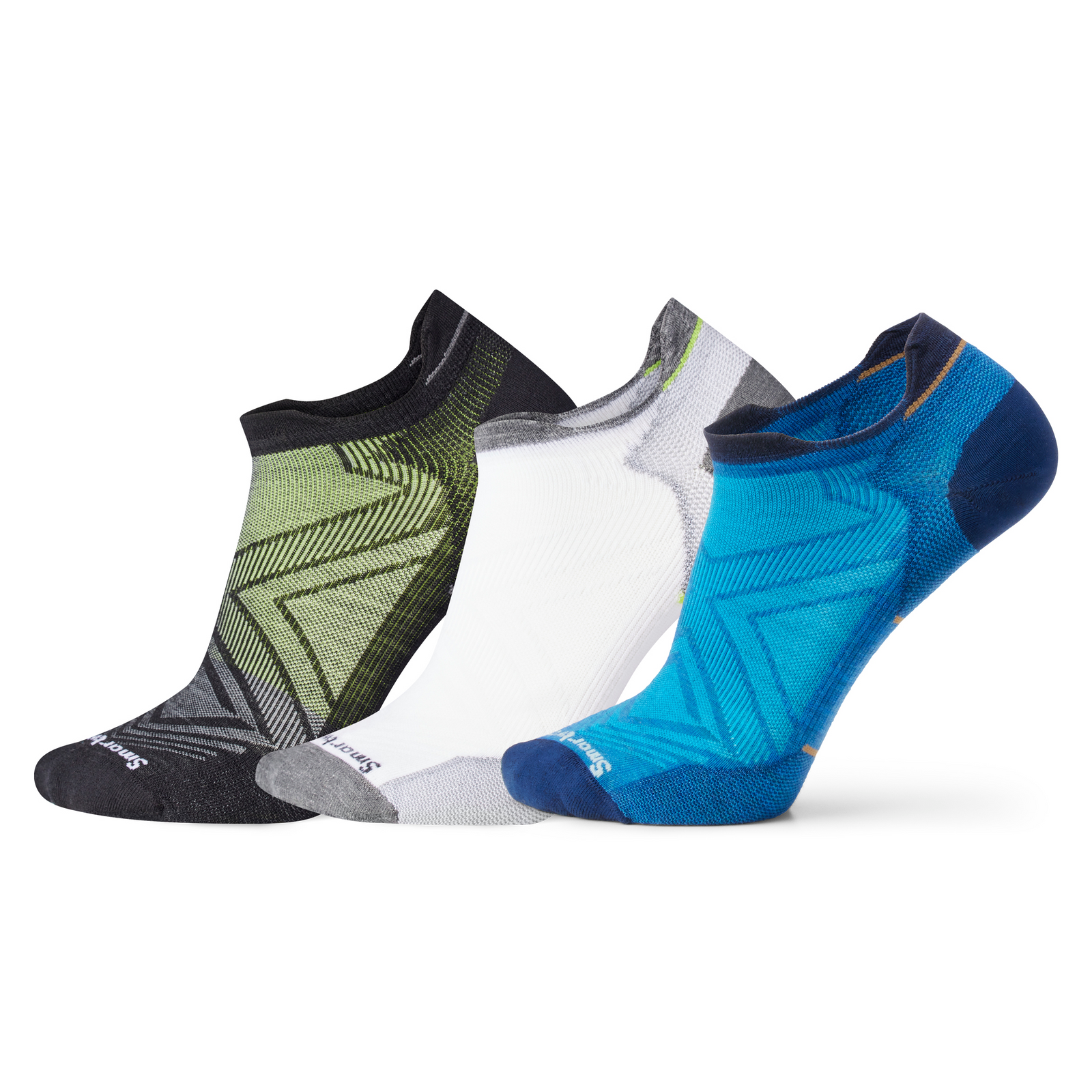 Run Low Ankle Socks Trio Gift Box Multi Color - ver - 3