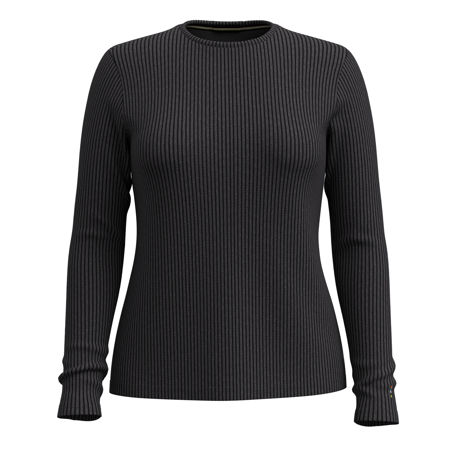 Women's Thermal Merino Rib Crew Toasted Coconut Heather - ver - 3