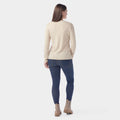 Haut côtelé à encolure ronde Thermal Merino pour femmes  - voir - 2