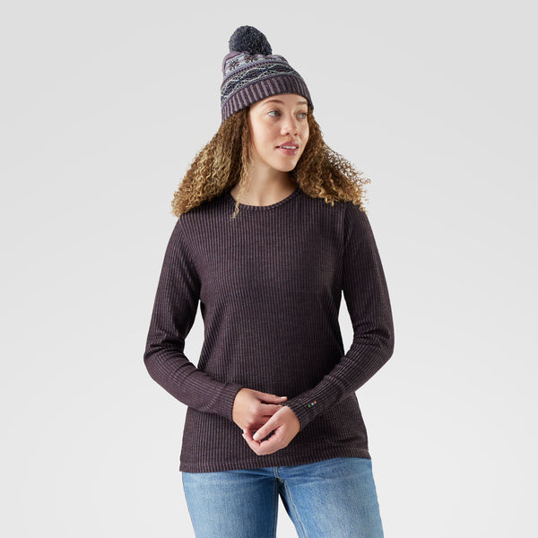 Women's Thermal Merino Rib Crew