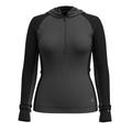 Haut de base à capuchon et demi-glissière Classic Thermal Merino pour femmes  - voir - 3