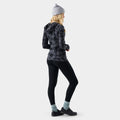 Women's Classic Thermal Merino Base Layer 1/2 Zip Hoodie Rosewood Heather - ver - 2