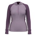 Haut de base à capuchon et demi-glissière Classic Thermal Merino pour femmes  - voir - 7