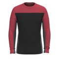 Haut de base à encolure ronde et contraste de couleurs Classic Thermal Merino pour hommes  - voir - 11