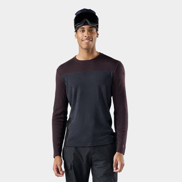 Men's Classic Thermal Merino Base Layer Colorblock Crew