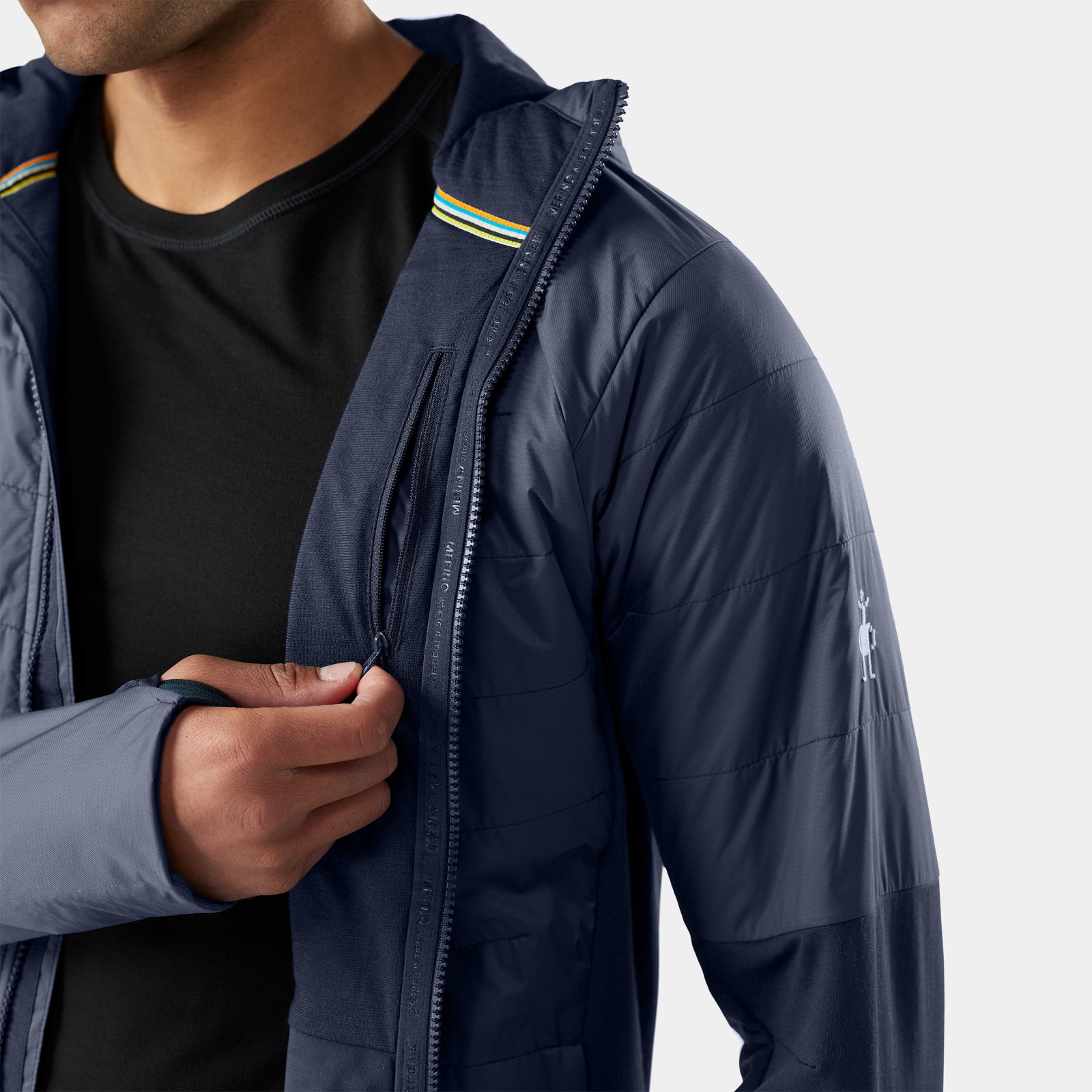 Men's Smartloft Hooded Jacket Black - ver - 3