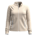 Women's Active Fleece Full Zip Mink - ver - 19
