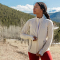 Women's Active Fleece Full Zip Mink - ver - 20