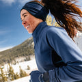 Women's Active Fleece Full Zip Nightfall Blue - ver - 5