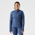 Women's Active Fleece Full Zip Nightfall Blue - ver - 1