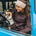 Women's Active Fleece Full Zip Mink - ver - 7