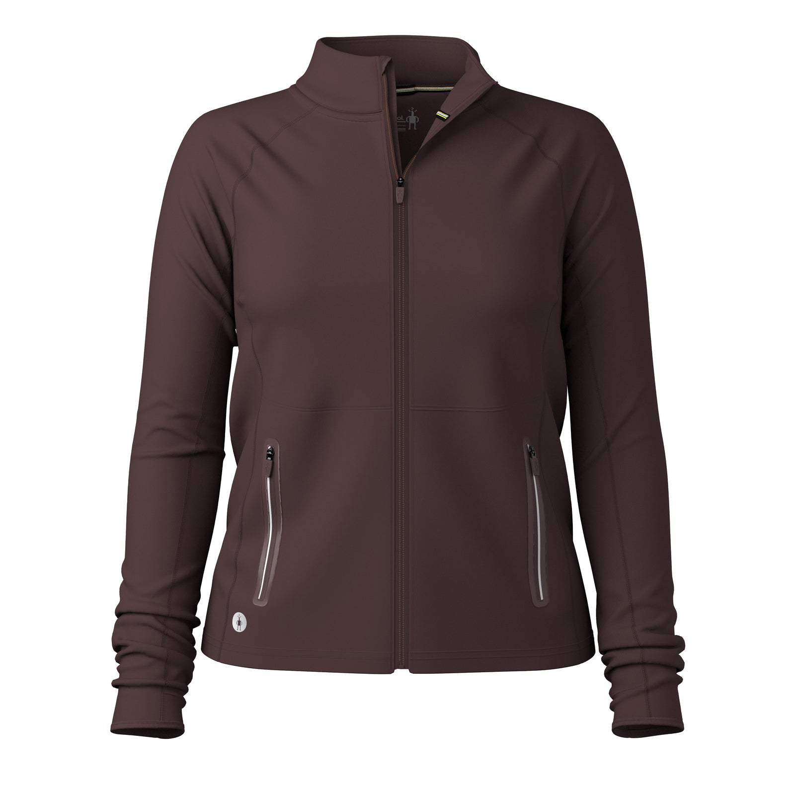 Women's Active Fleece Full Zip Mink - ver - 3